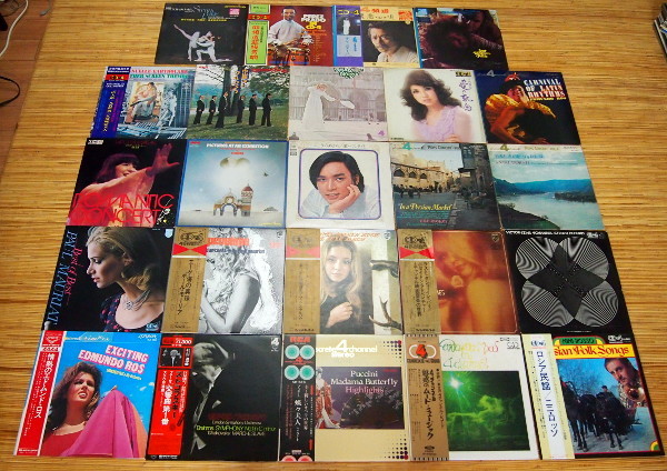 即決 14999円 J 4チャンネル quadradisc CD-4 4CHANNEL LP 25枚セット