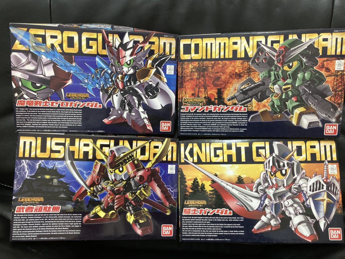 g037《未組立》《レジェンドBB ガンプラ4点まとめて 》コマンド 