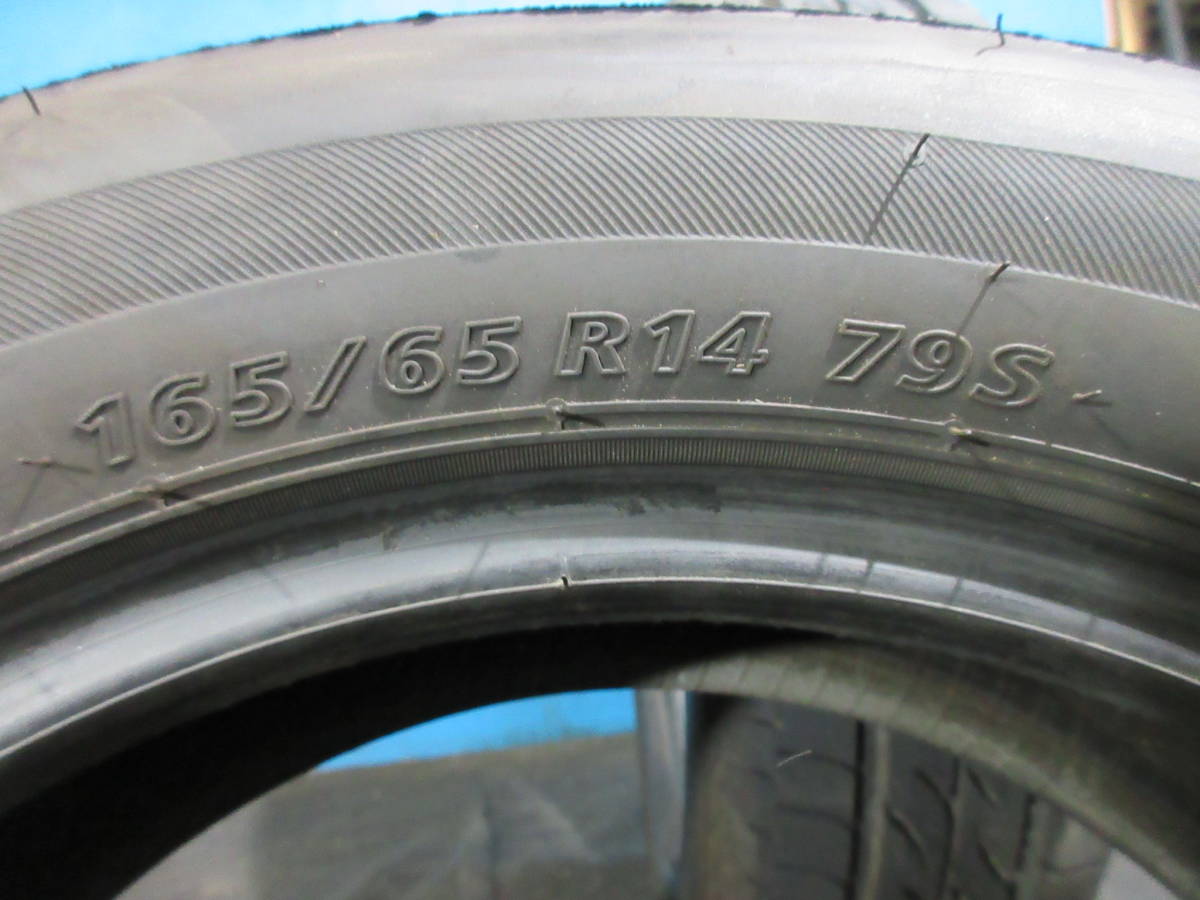 BRIDGESTONE NEXTRY 165/65R14 79S 2本Set №01167G 室内保管 2020年製