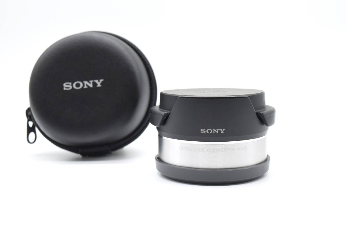 新作登場，人気セール ★良品★ ソニー SONY VCL-ECU1 ULTRA WIDE CONVERTER x0.75　＃479