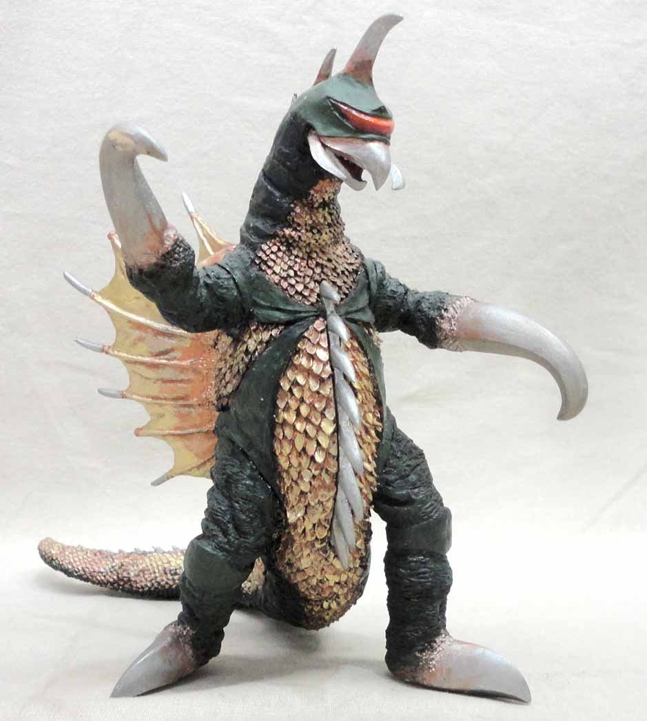 塗装済み完成品 ガイガン レジンキット 16cm ガレージキット 怪獣 