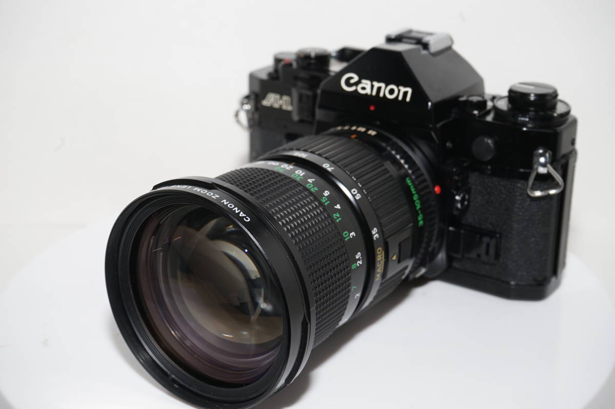 カメラ Canon AE-1 FD 35-70mm F4付き 良品 レンズ試写あり