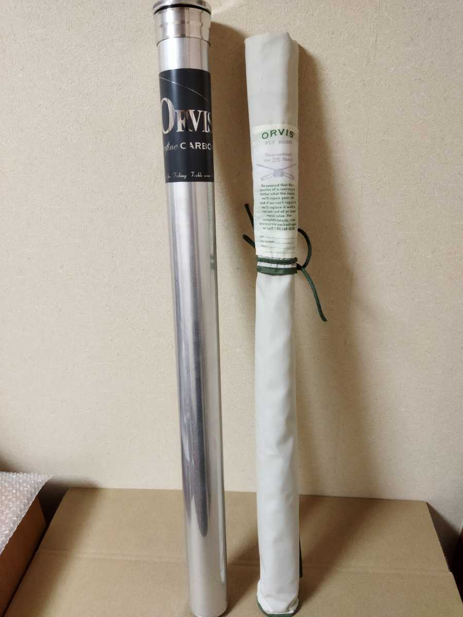 ○超美品！(未使用？) ORVIS Superfine CARBON 802-4 8ft ＃2 4PC 4