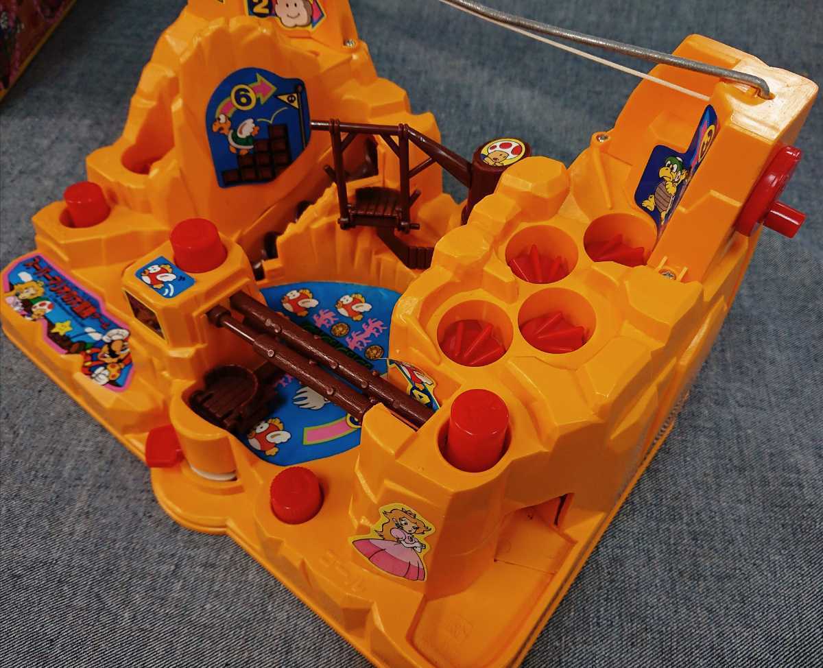 昭和レトロ 1986年 バンダイ スーパーマリオの大冒険ゲーム 希少