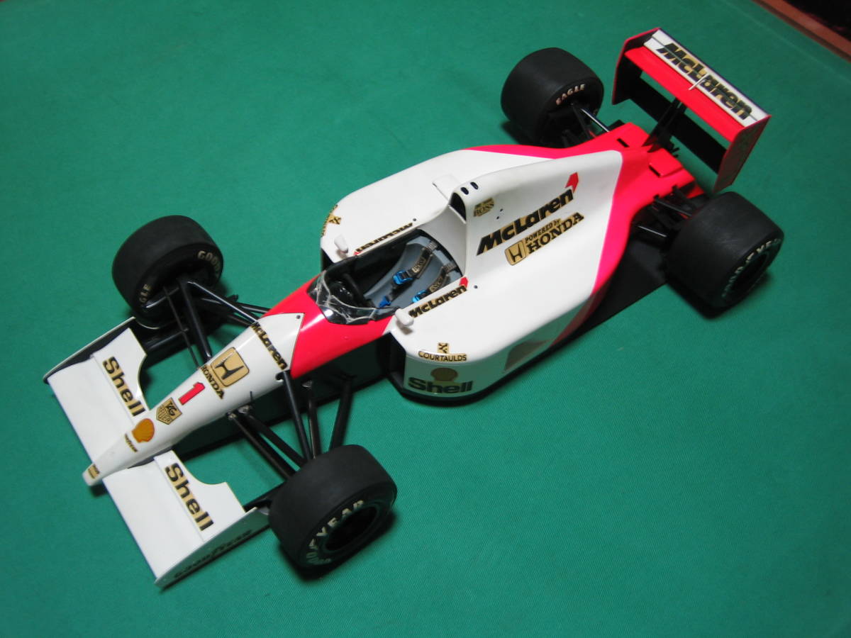 タミヤ 1/12 マクラーレン MP4/6 アイルトン セナ 完成品