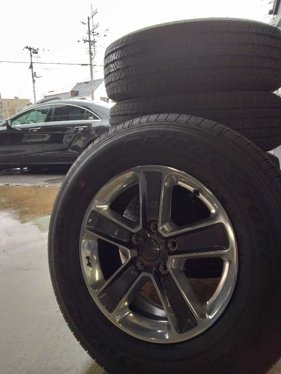美品】JEEP ジープ ラングラーアンリミテッド JL 純正タイヤ255/70R18