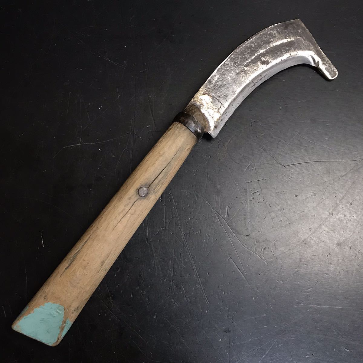 CR859] 在銘 鉈 腰鉈 重さ約530g 薪割り 薪ストーブ キャンプ  