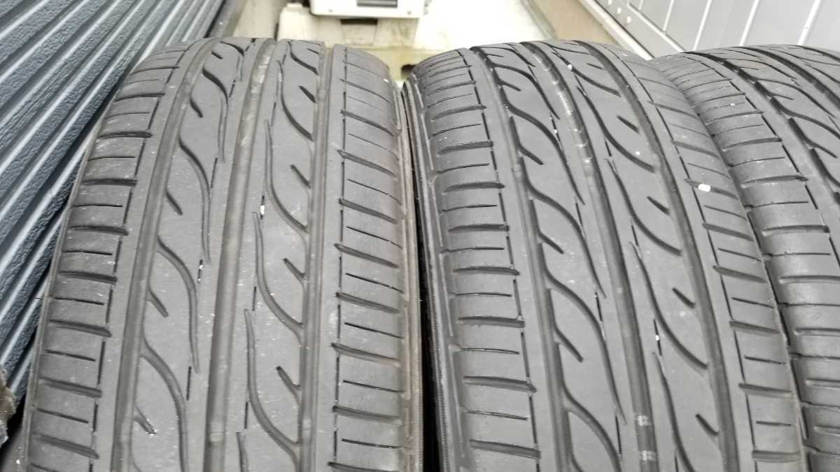 安心の国産 165/55R14 4本 ダンロップ エナセーブEC202 バリ溝中古