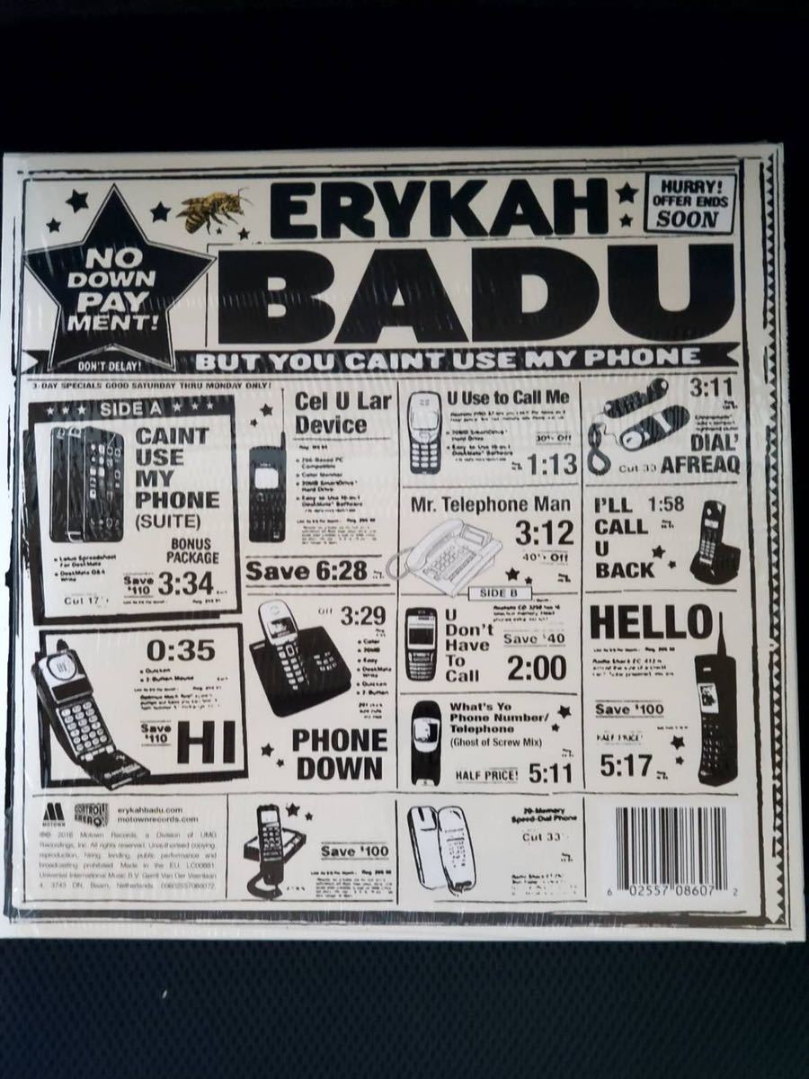 Use My Caint You But Phone Erykah - Badu – Album Badu: | Vinyl by
