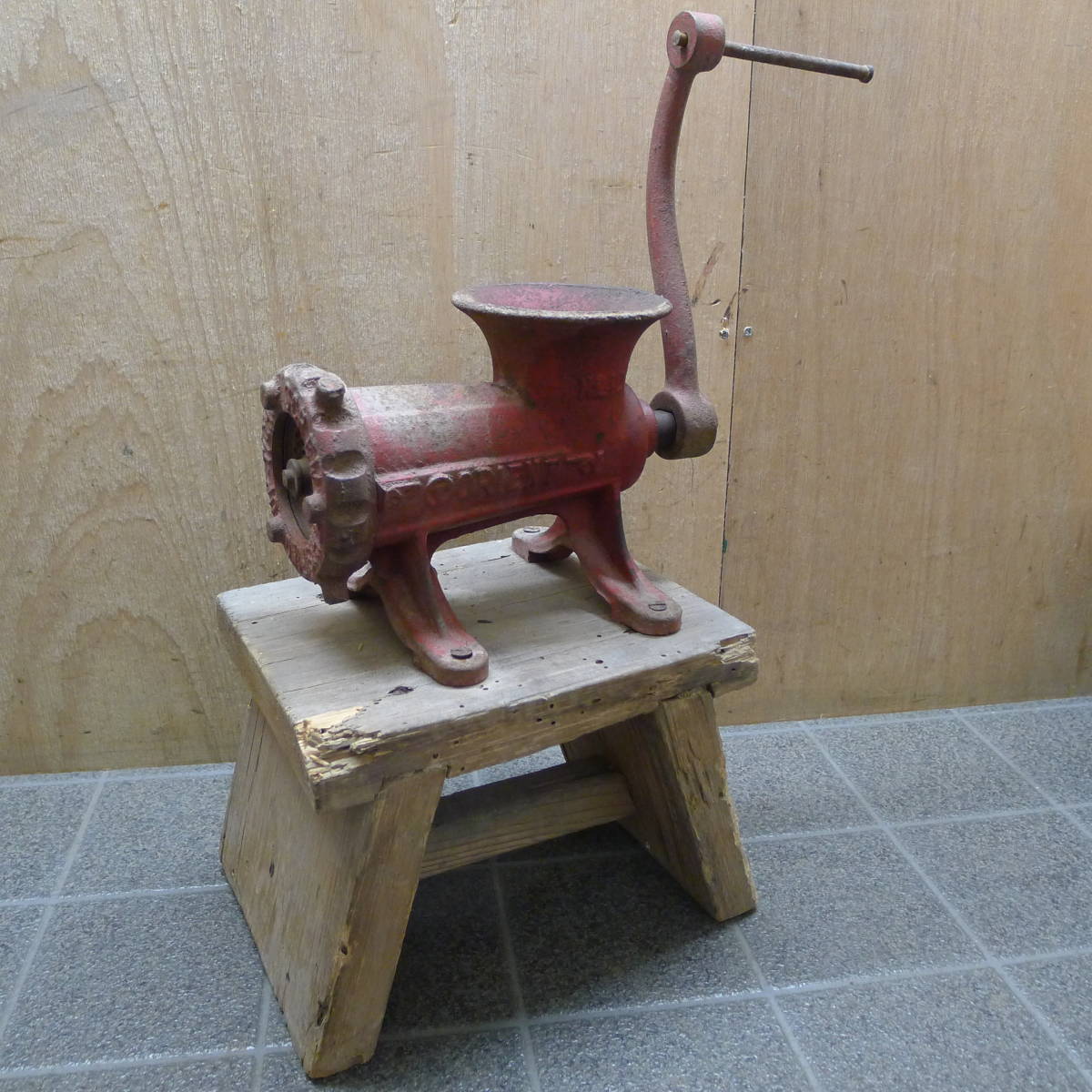 GG028 ORIENT オリエント 手動式ミートチョッパー ミンチ機 挽肉機 