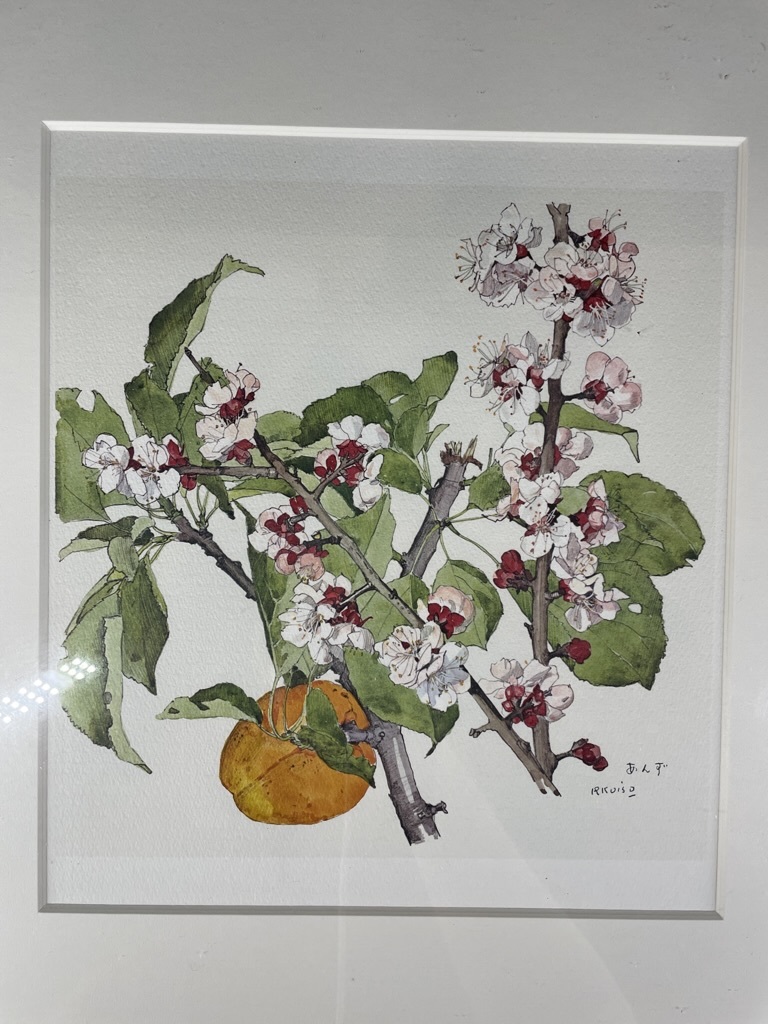小磯良平　Rkoiso 彫金プレート 立16/ 絵画 複製画 RKOISO 小磯良平 あんず アート 美術 芸術