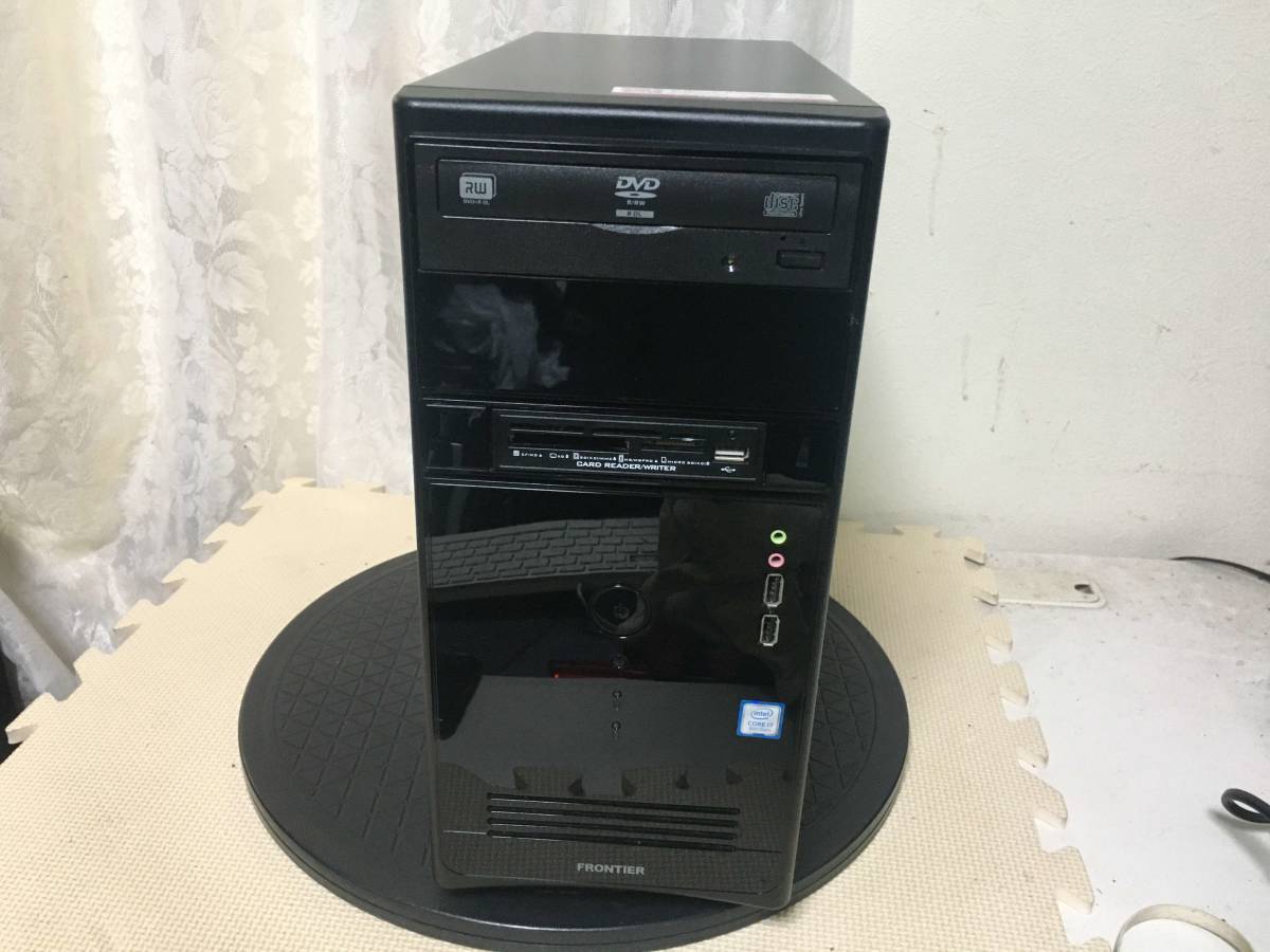 Windowsデスクトップ FRONTIER i7-8700/8GB/SSD256GB/Office 7888 FRONTIER デスクトップ Core i7-8700 SSD240GB HDD 1TB メモリ