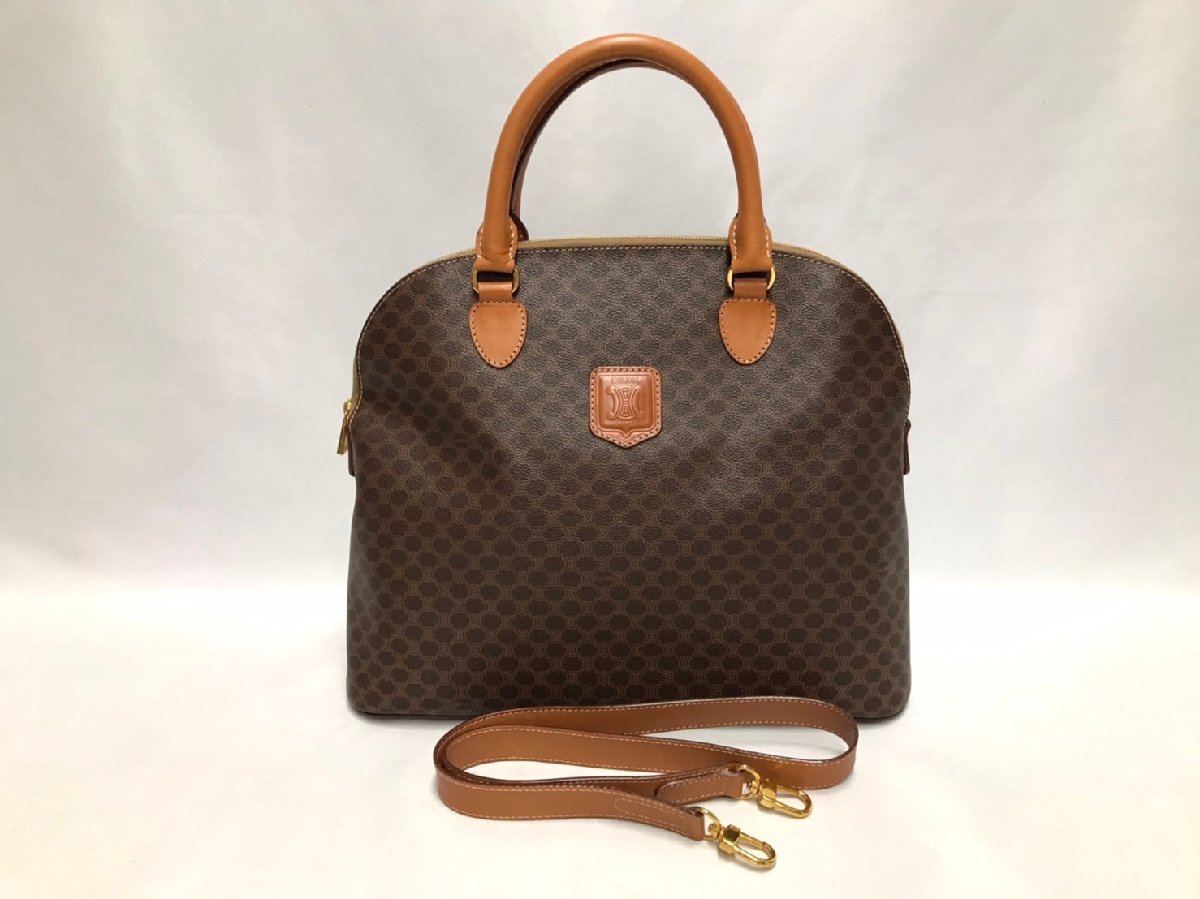 CELINE オールドセリーヌ DM95 マカダム ヴィンテージ 2WAY 