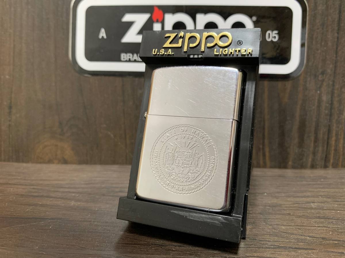 2026，最新作 大量出品中 1985年製 Zippo 'STATE OF HAWAII 1959' 80s アメリカ ハワイ 王国 記念 喫煙具 ジッポー(タウン＆カントリー)｜売買されたオークション情報、yahooの商品情報をアーカイブ公開 - オー Zippo