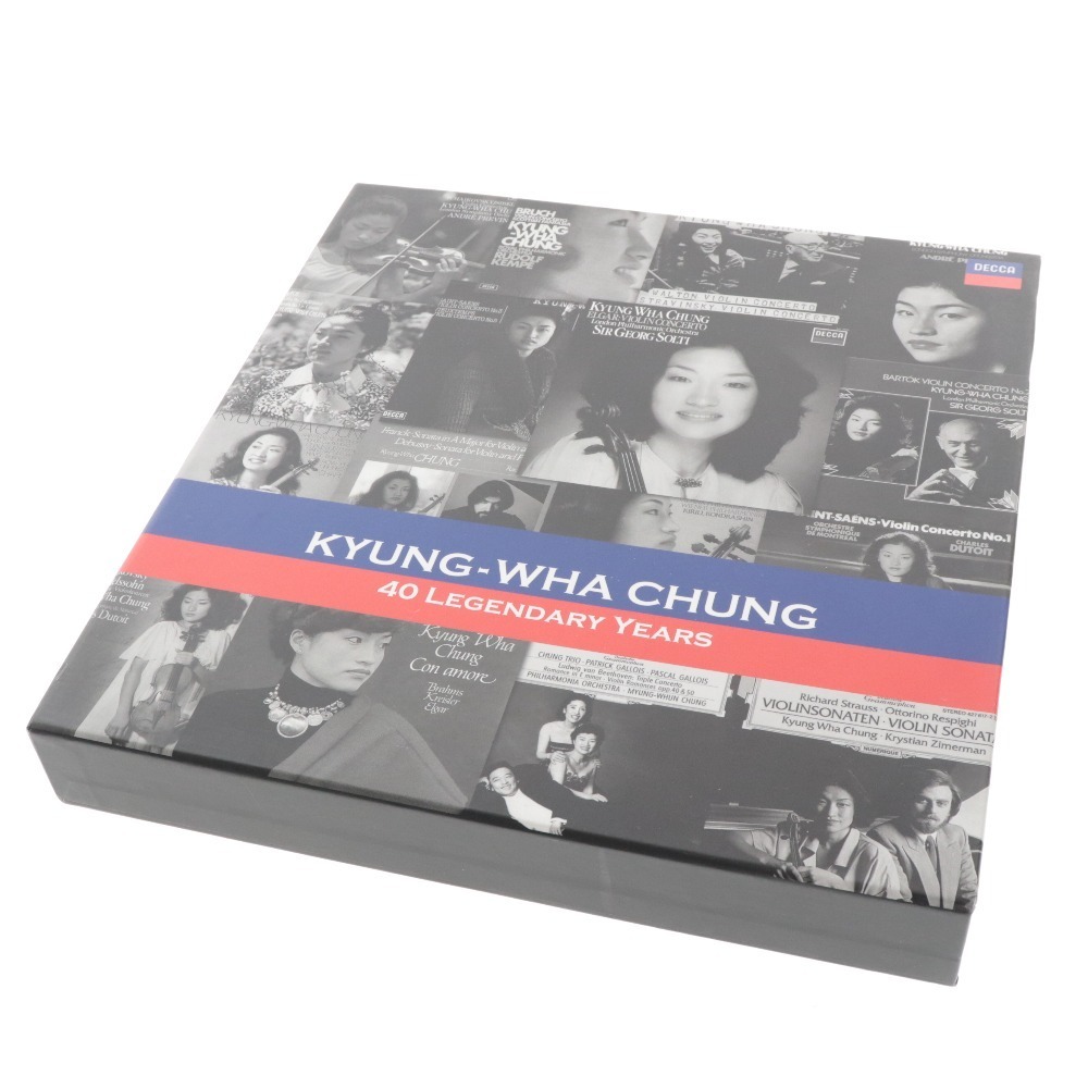 □ CD BOX KYUNG-WHA CHUNG チョン・キョンファ 40 LEGENDARY YEARS