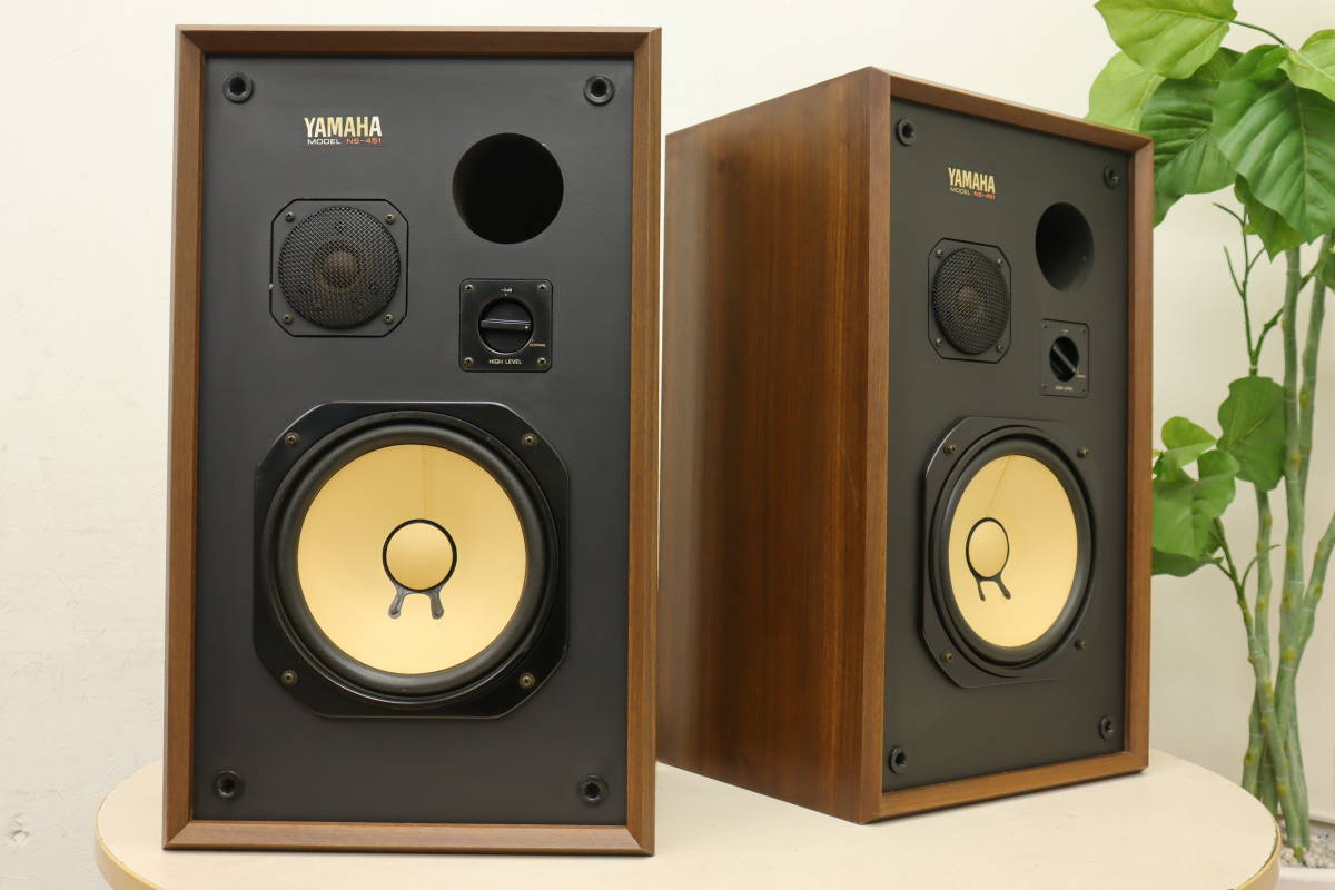 引取可/福岡市博多区】 YAMAHA ヤマハ NS-451 スピーカー 現状品