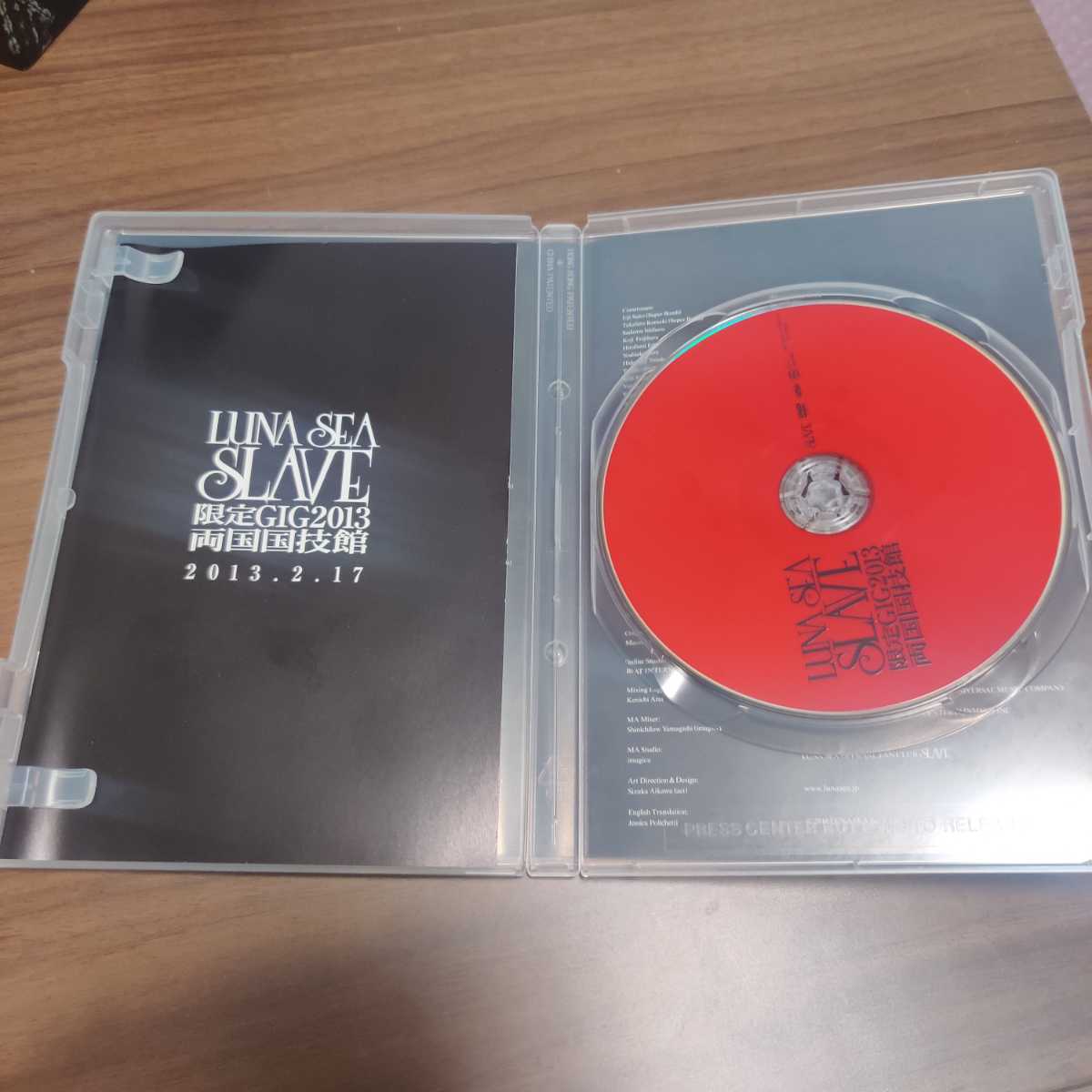 LUNA SEA 0 両国国技館 DVD SLAVE SLAVE限定GIG GIG 公式通販 限定 河村