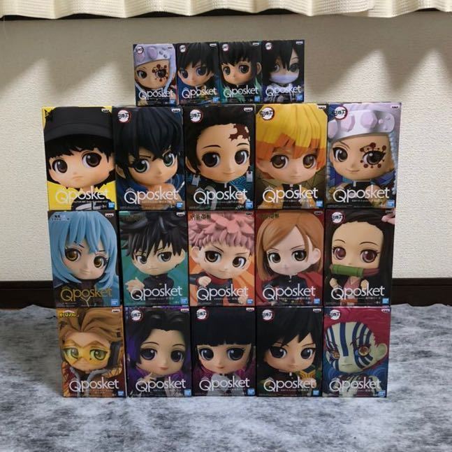 ③1円スタート フィギュア まとめ売り Qposket/鬼滅の刃/呪術廻戦