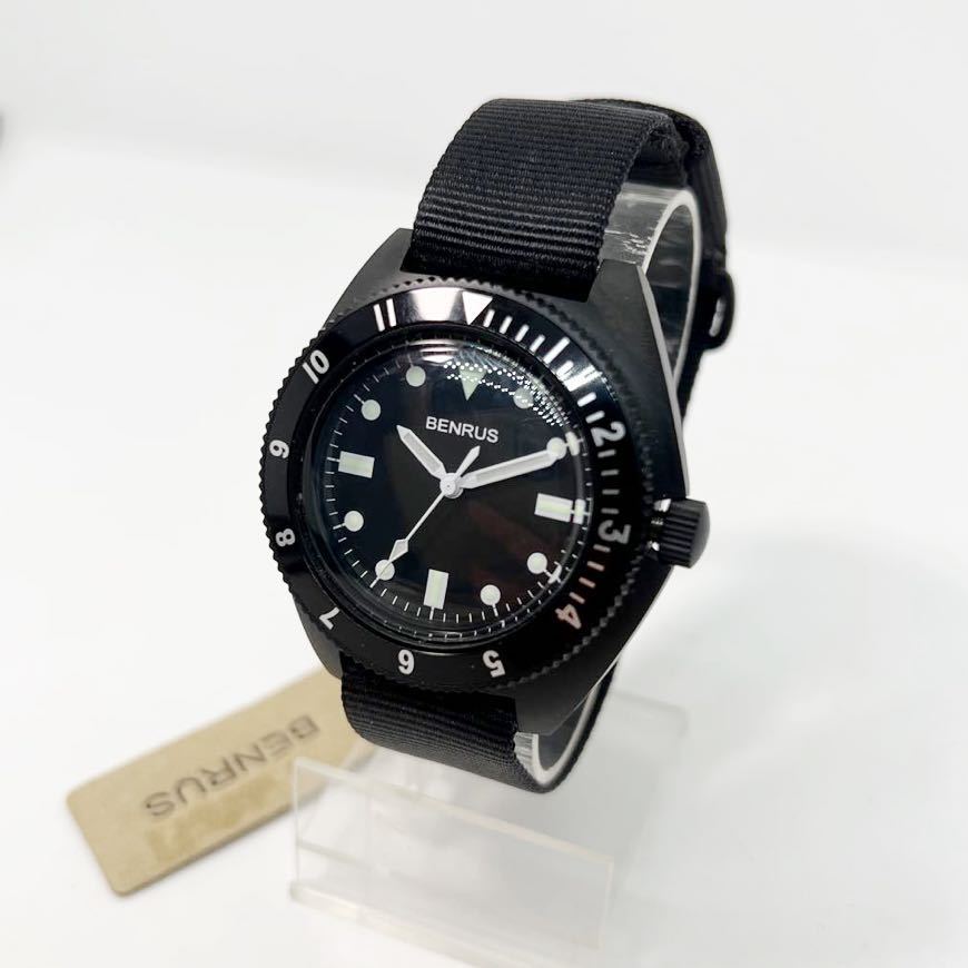 レア 新品 未使用☆ タグ付き BENRUS ベンラス ミリタリー TYPE1 5 