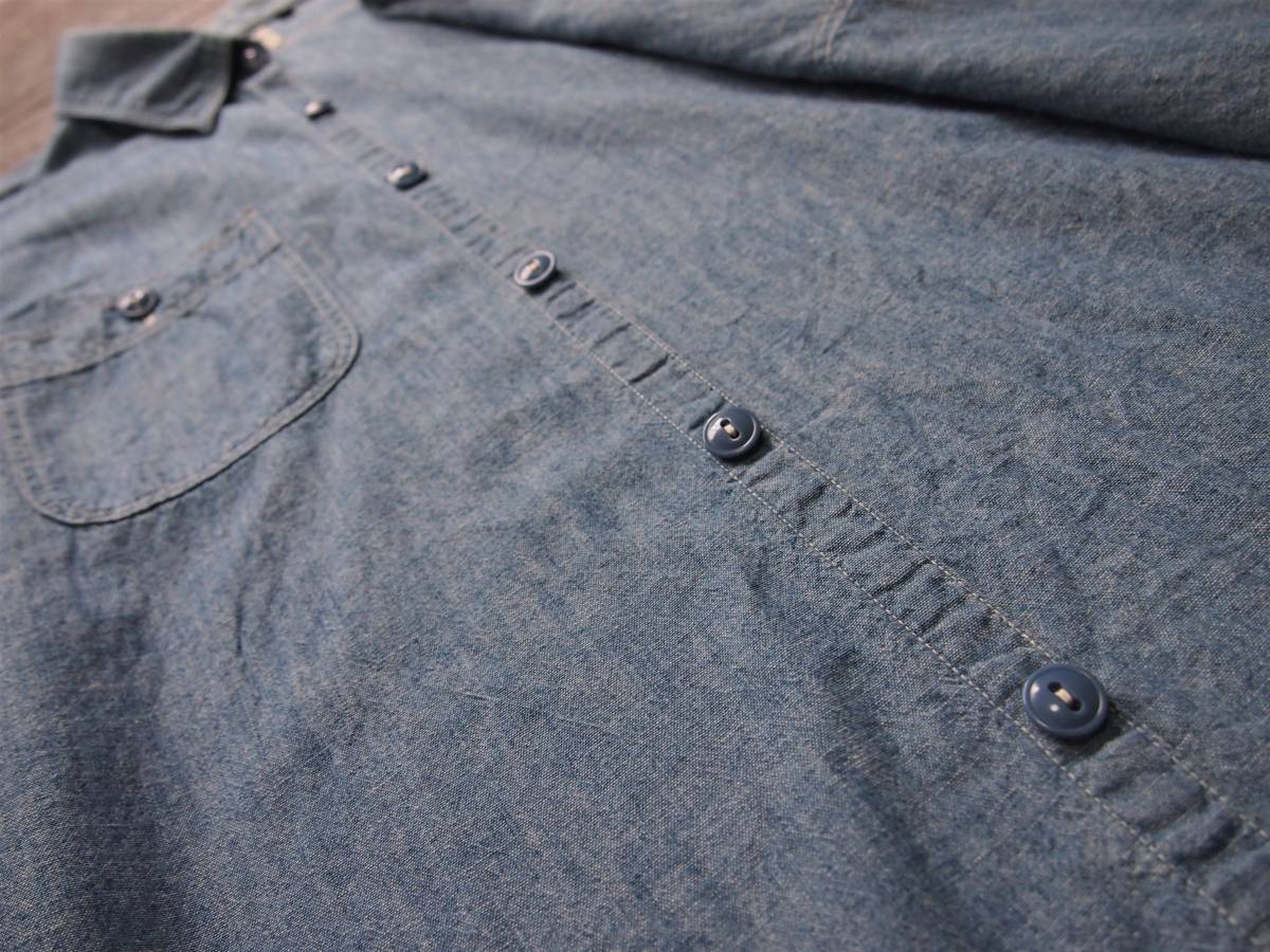 CHAMBRAY オアスロウ SHIRT WORK orSlow(オアスロウ) orSlow andPheb orslow Blog Staff | Chambray RELAX Work FIT Black
