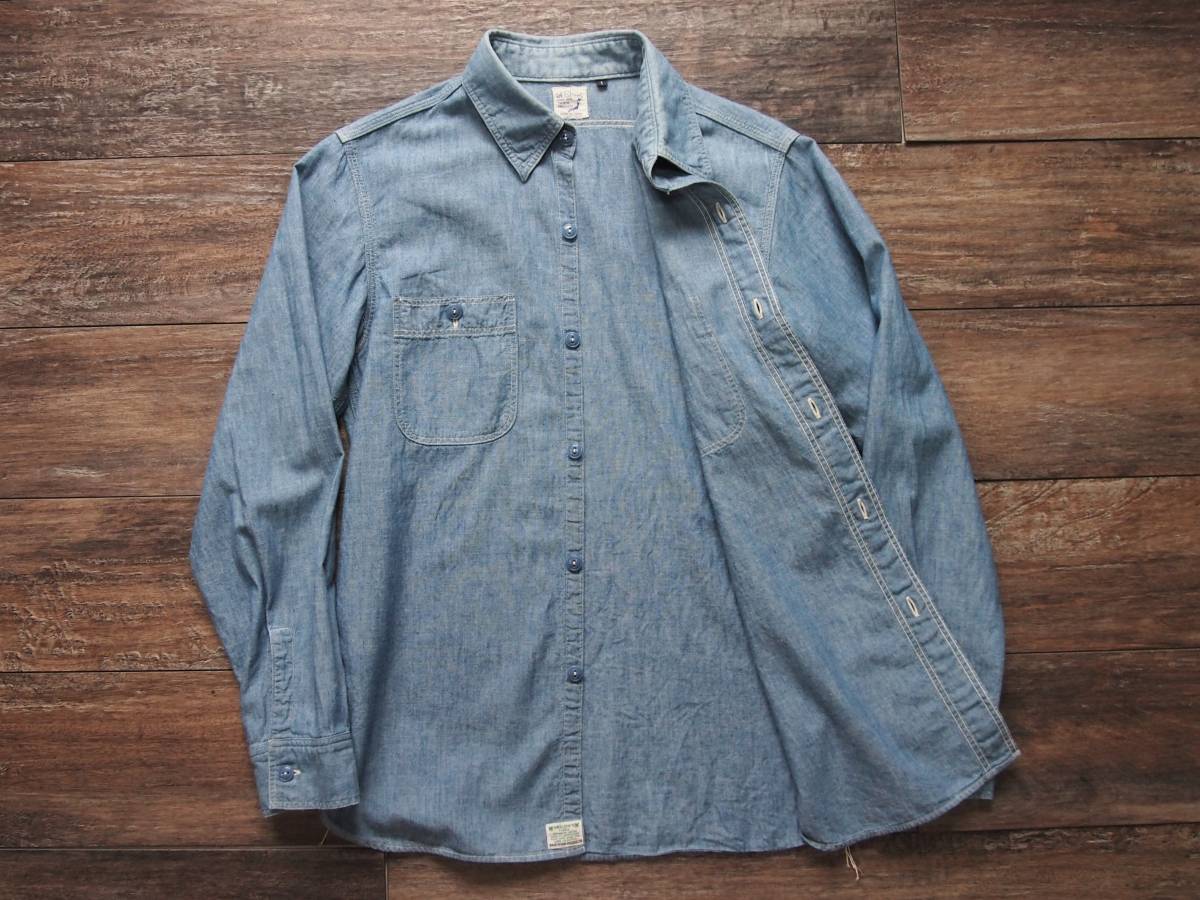 CHAMBRAY オアスロウ SHIRT WORK orSlow(オアスロウ) orSlow andPheb orslow Blog Staff | Chambray RELAX Work FIT Black