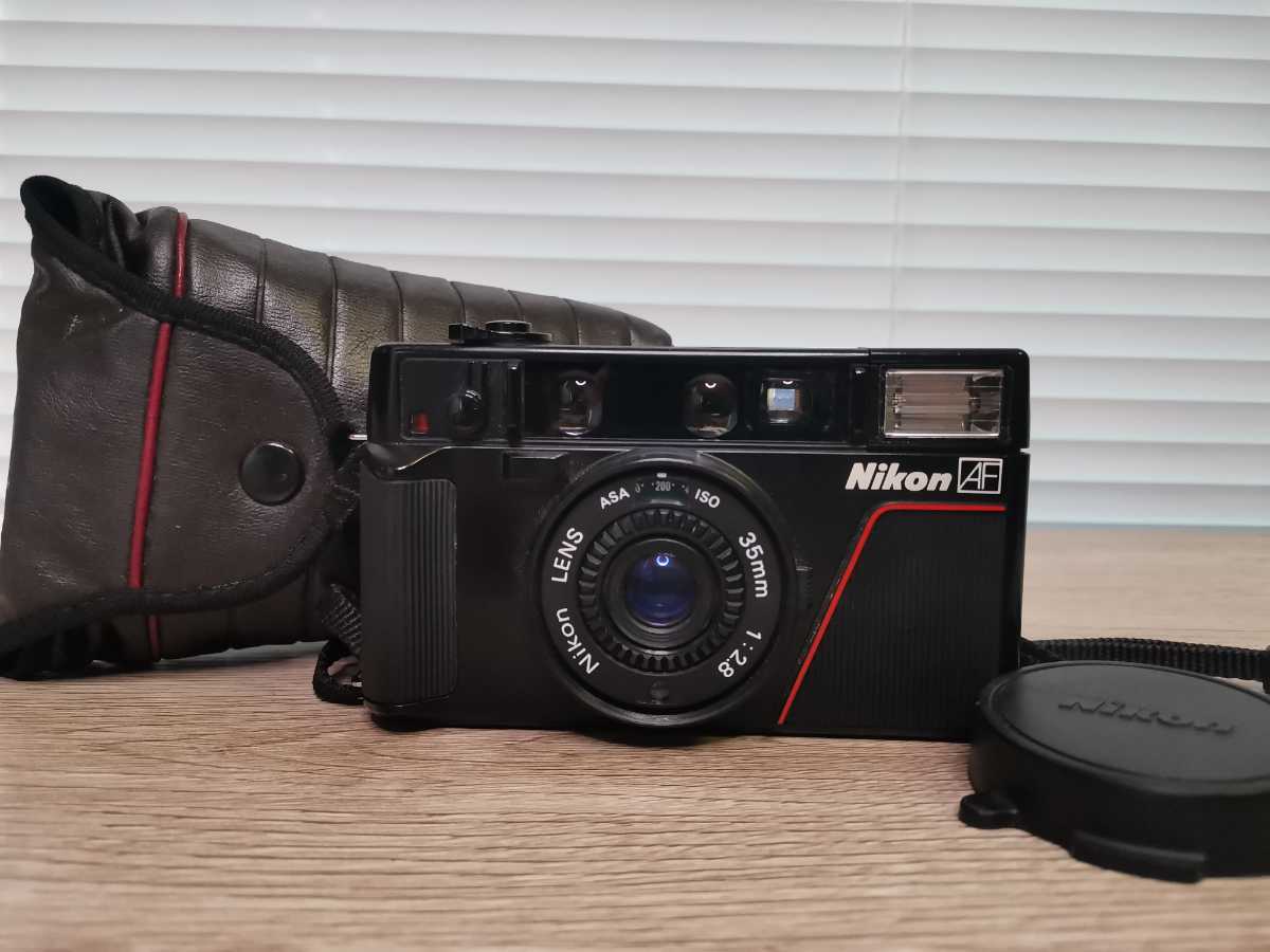 Nikon ニコン L35 AF ケース付き コンパクトフィルムカメラ #1 Nikon