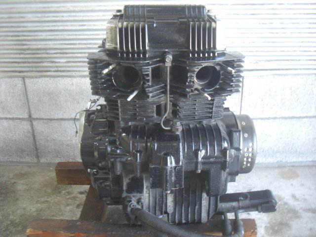 cb450n オイルクーラー　バブ CB450N 当時物 純正 実動エンジン 【動画あり】 6速 オイルクーラー