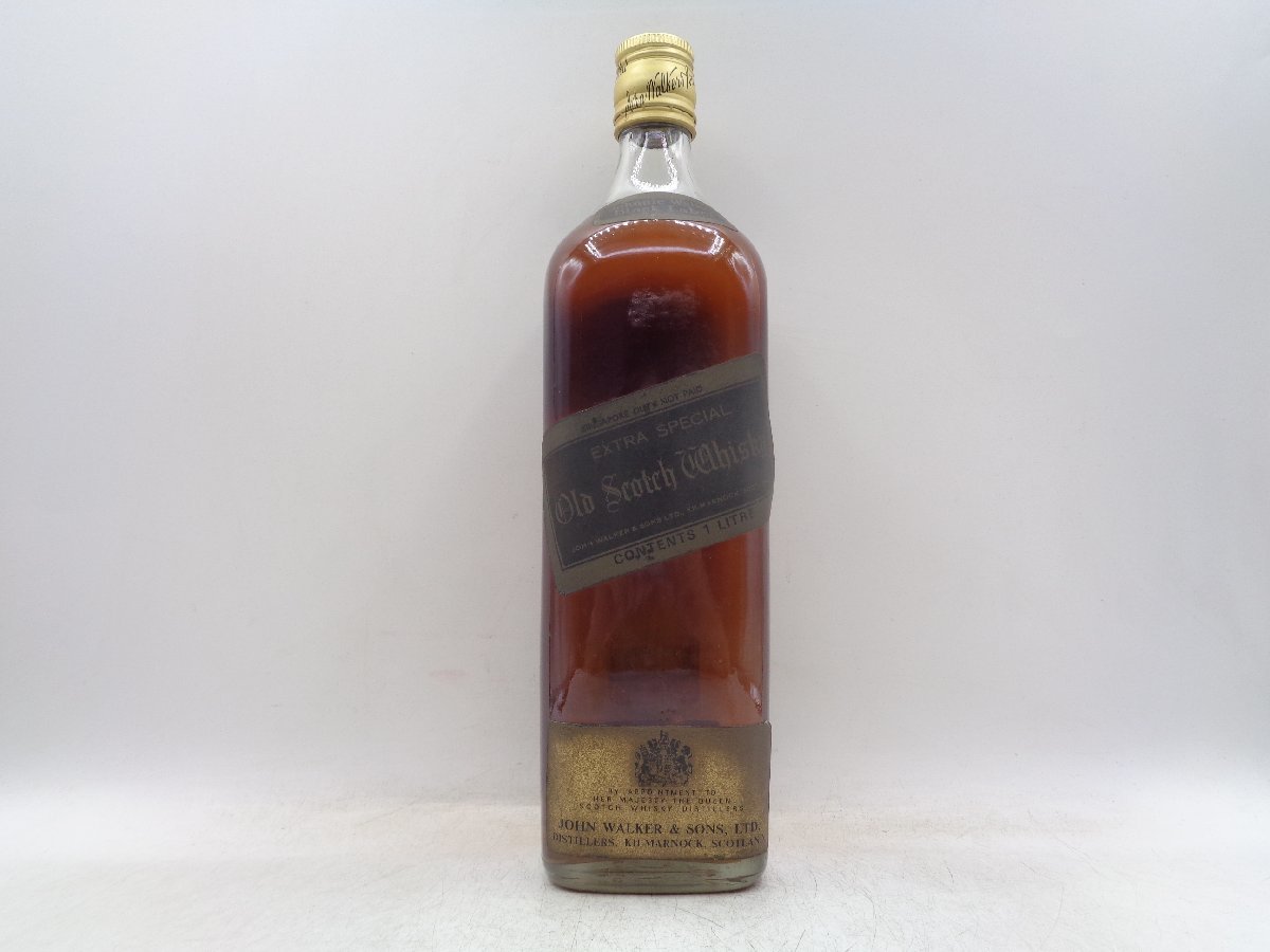 同梱OK商品】JOHNNIE WALKER BLACK LABEL ジョニー ウォーカー 黒