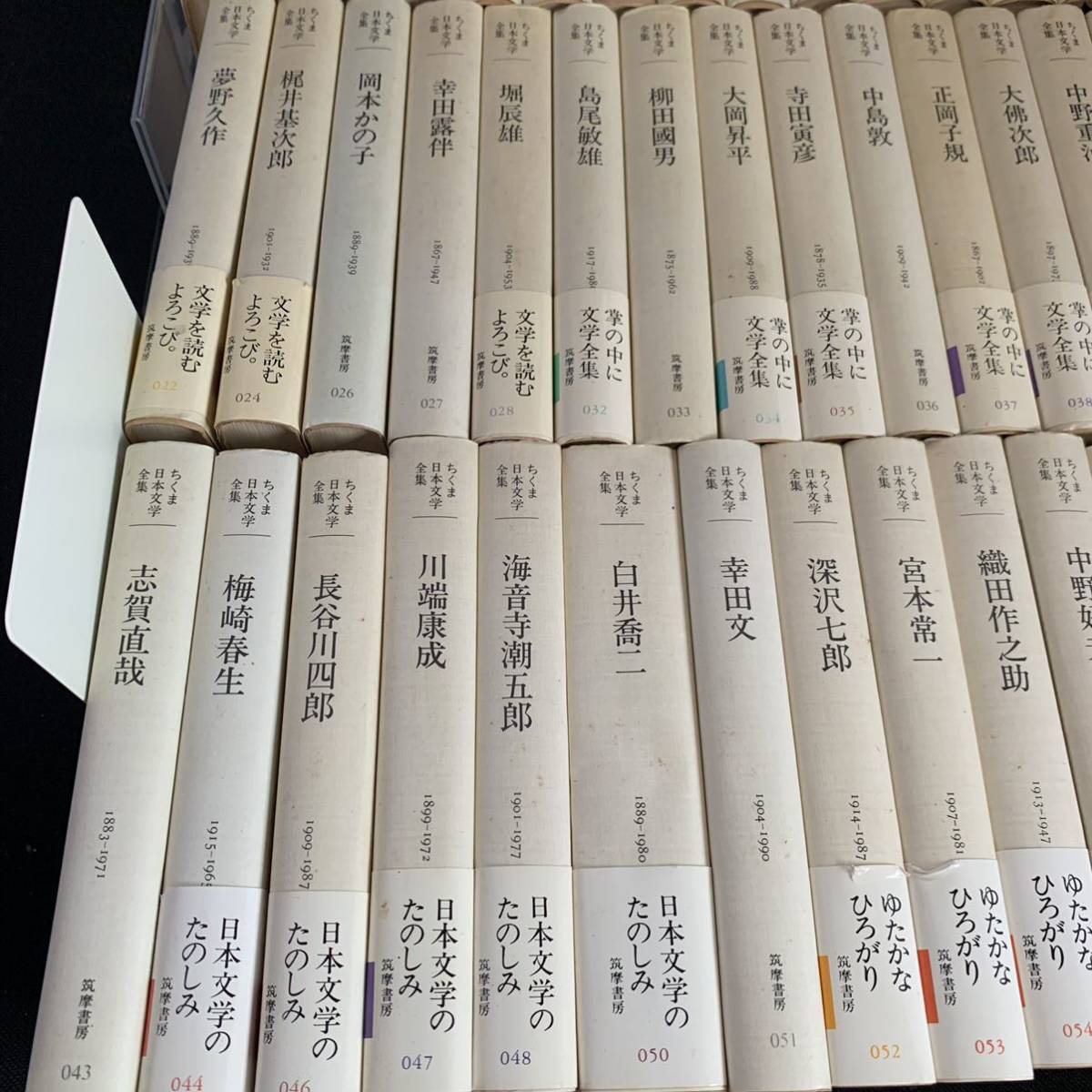 現状品】ちくま日本文学全集 49冊セット筑摩書房 日本古典文学大系 全 