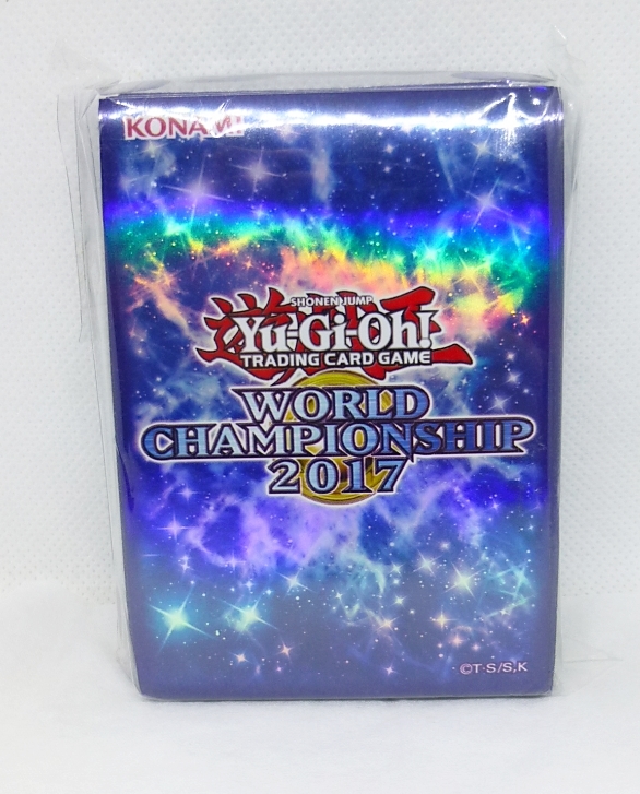 【新品未開封】 遊戯王 WCS2017 スリーブ 100枚 遊戯王 WCS 2017 スリーブ 未開封100枚入り ワールドチャンピオン