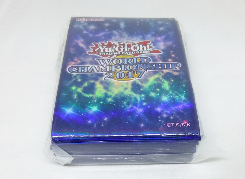 遊戯王 WCS 2017 スリーブ 未開封100枚入り ワールドチャンピオン