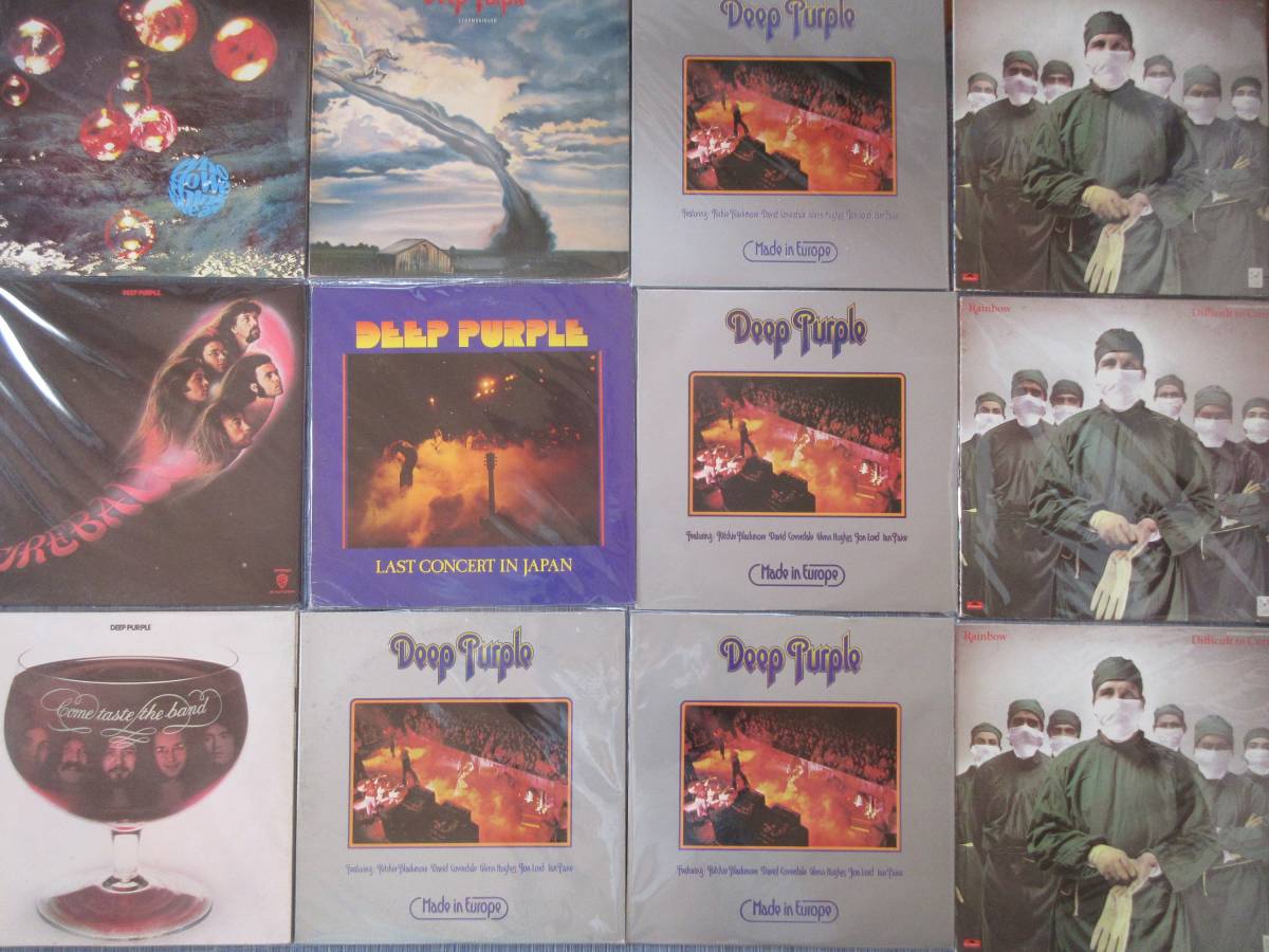  /ディープ パープル/レインボー/クイーン/レッド ツェッペリン/キッス/LP33枚セット(Deep Purple)｜売買されたオークション情報、yahooの商品情報をアーカイブ公開 - オークファン Deep Purple