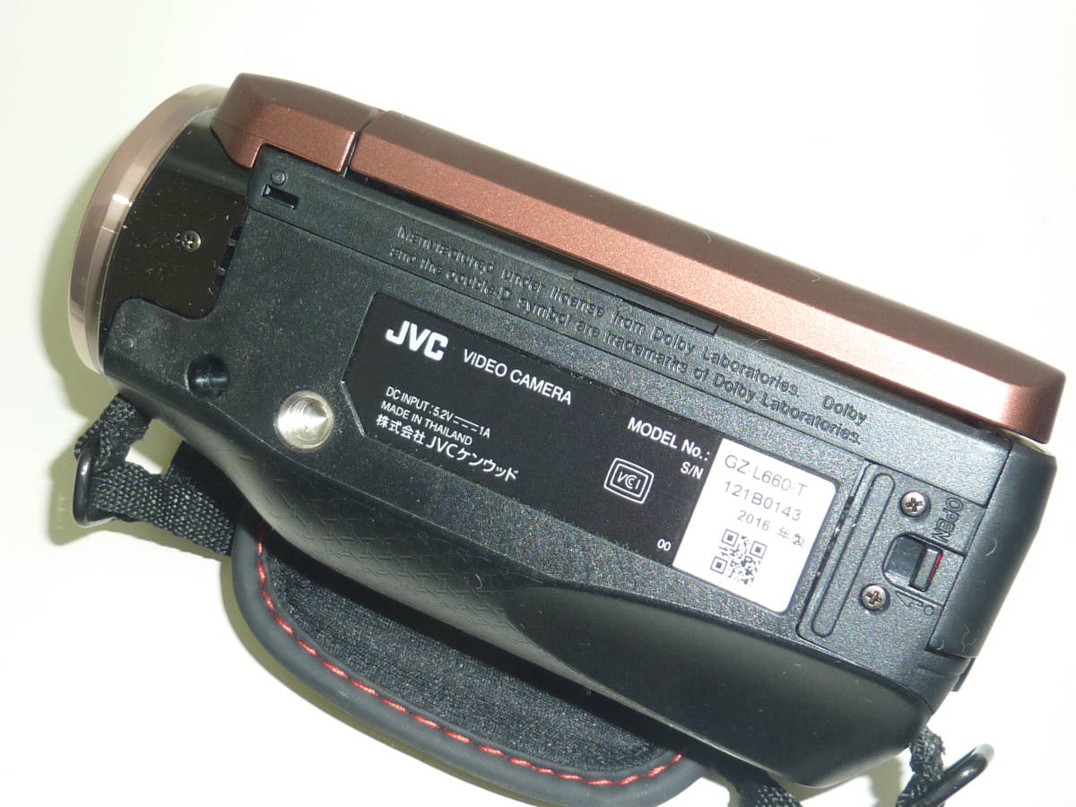 JVC Everio GZ-E600-N ビデオカメラ 本体 BDライター付