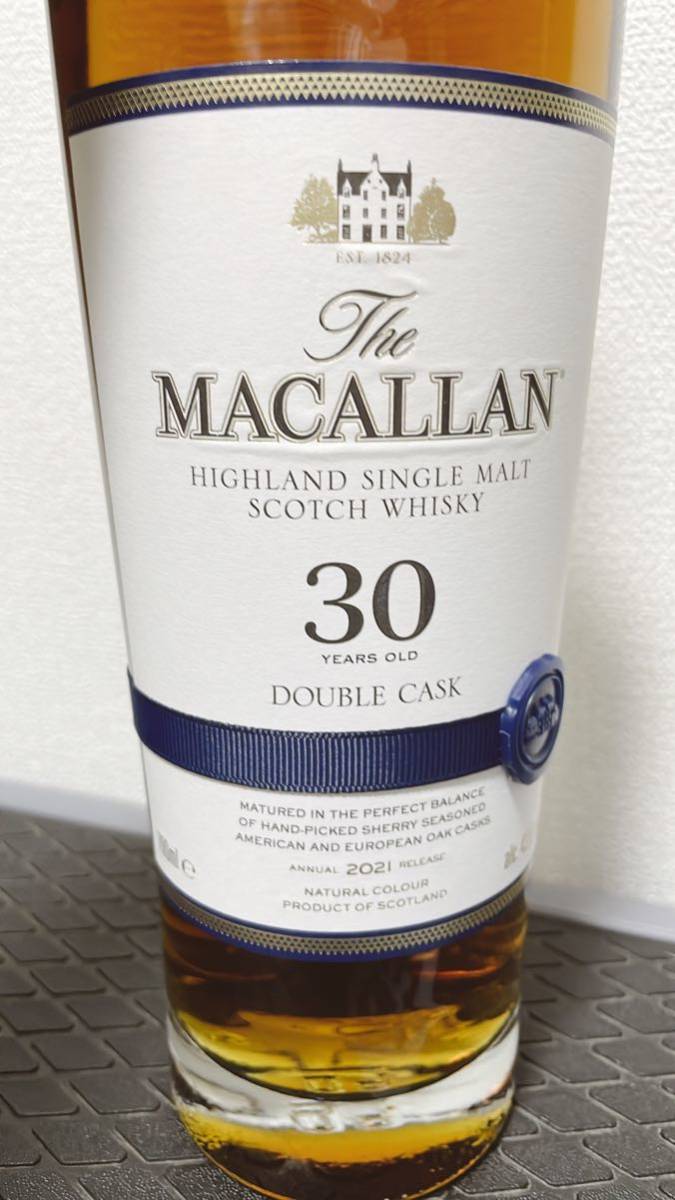 マッカラン 30年 ダブルカスク 2021年リリース - オリジナルボトル1本 マッカラン 30年 ダブルカスク (2021) - ザ・ウイスキー・バレル – The