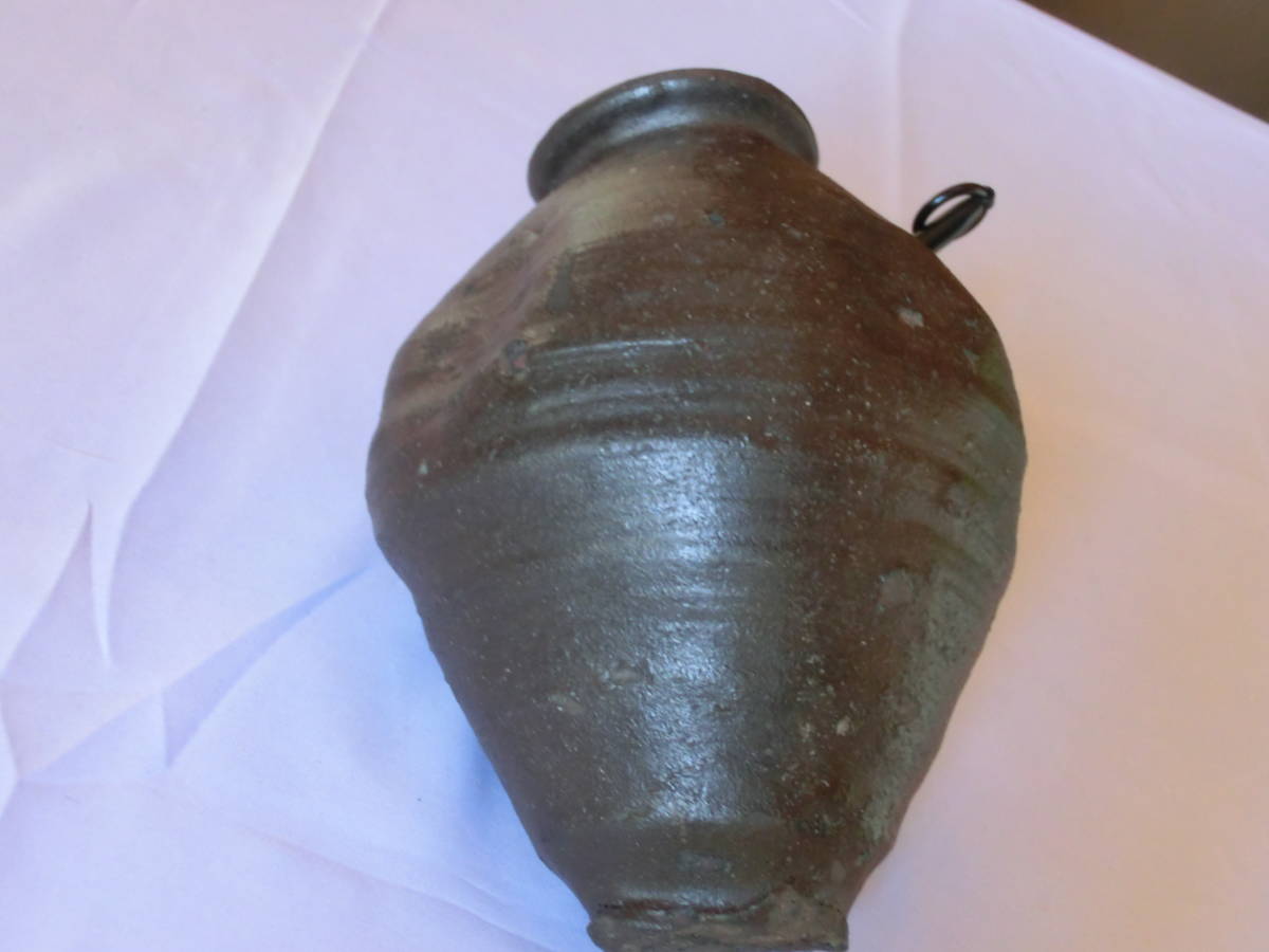南蛮 粽掛け花入れ】古玩 花道具 煎茶道具 桐箱 御所の花 十二ヶ月