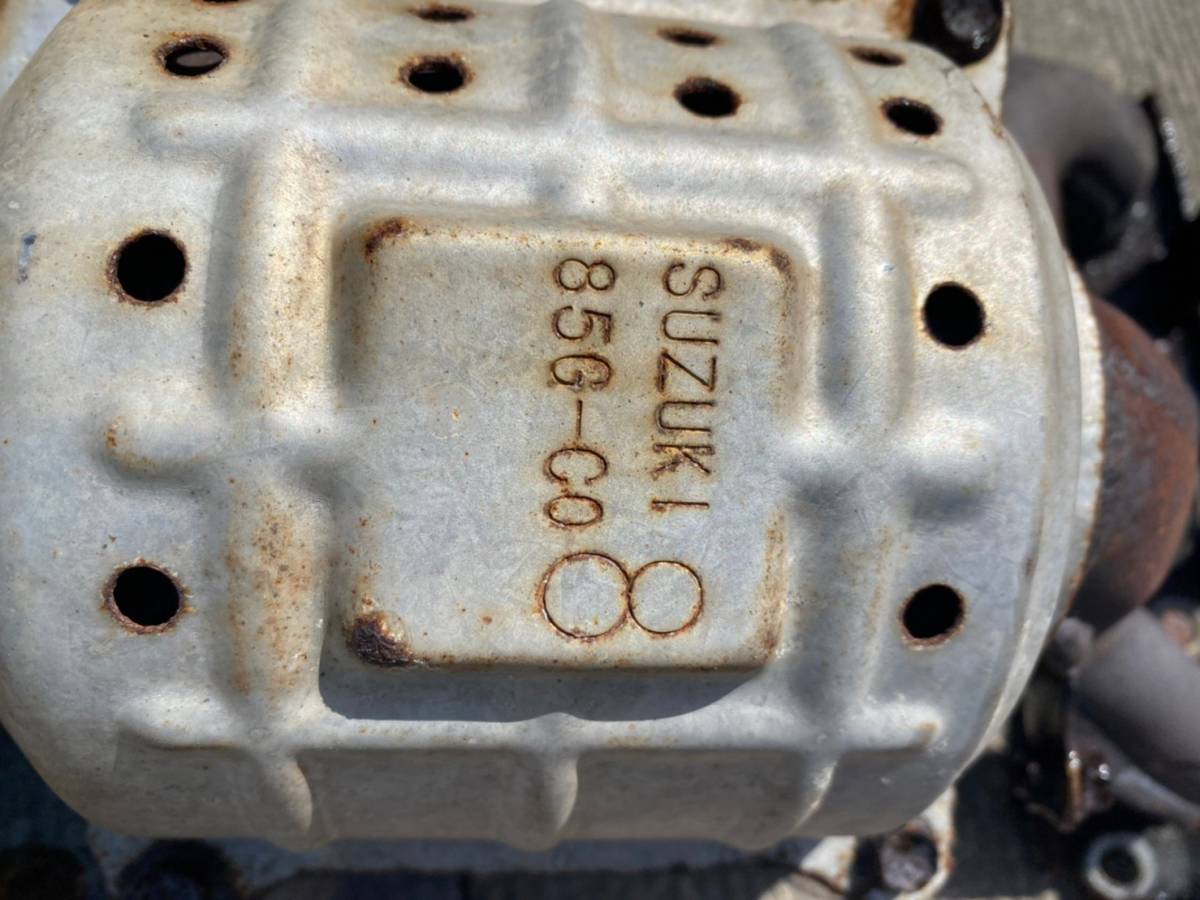スズキ純正 エキマニ 85G-C08 触媒 素材として 触媒 モコ MG22S スズキ スズキ純正 素材として 日産 85G-C08 Yahoo