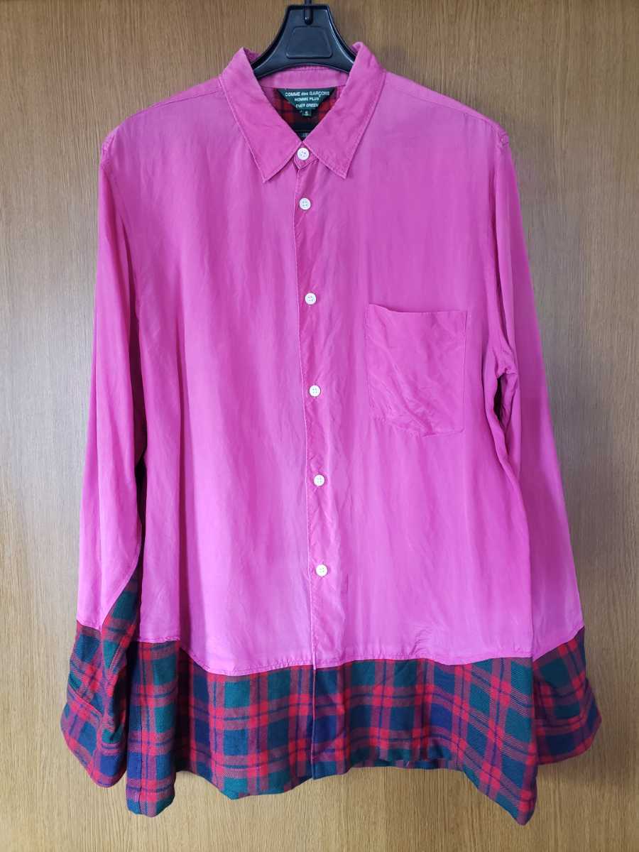 新作登場，得価 COMME des GARCONS EVER GREEN ドッキングシャツ(Sサイズ以下)｜売買されたオークション情報、yahooの商品情報をアーカイブ公開 - オークファン 男性用