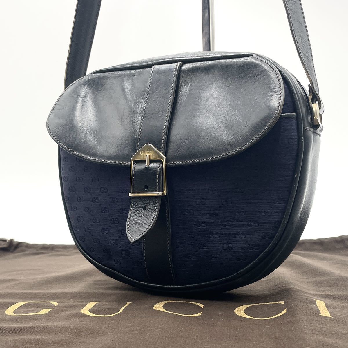 GUCCI オールドグッチ ショルダーバッグ グッチ 極美品 金具 GUCCIの 