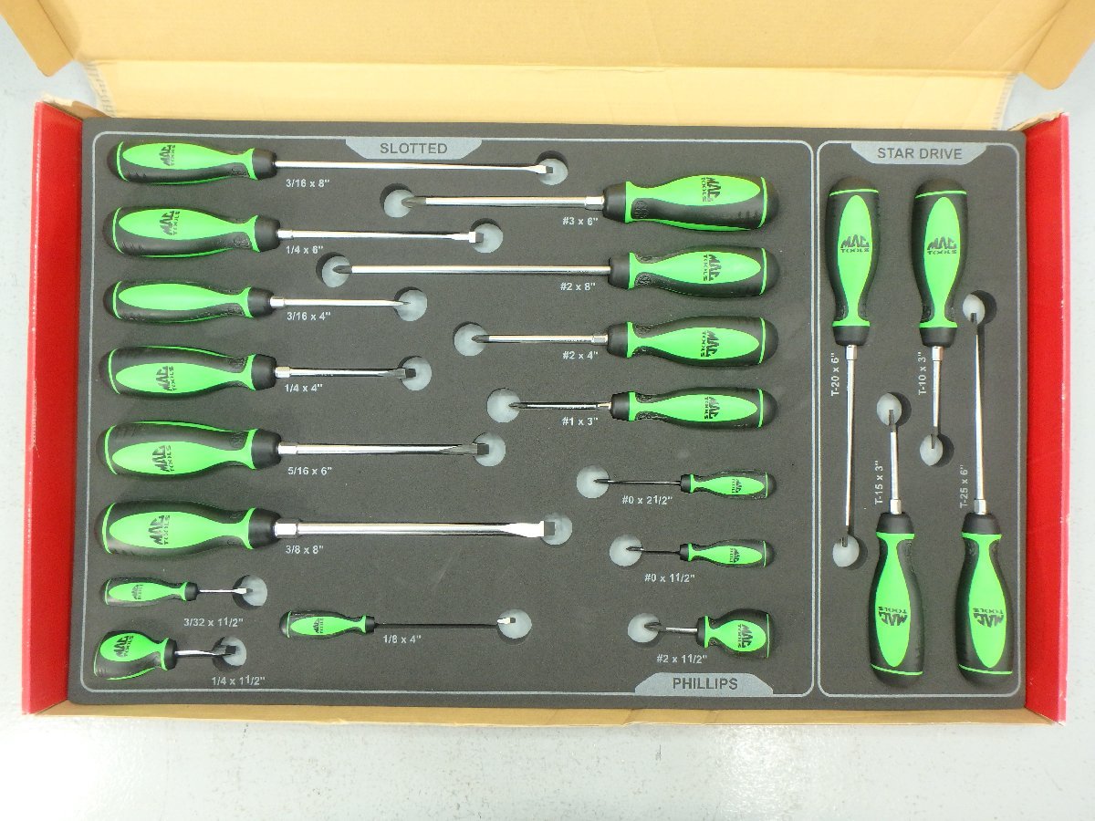 △MACTOOL マックツール ドライバーセット 工具 SDRBM20FNG 同梱不可 1 