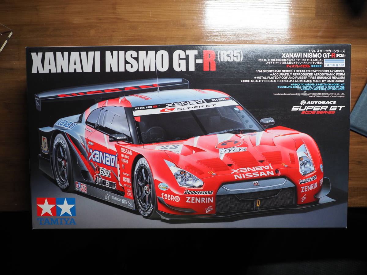 NISMO ザナヴィ 1⁄24 GT-R(R35)|ハードオフ公式通販 タミヤ(TAMIYA)|