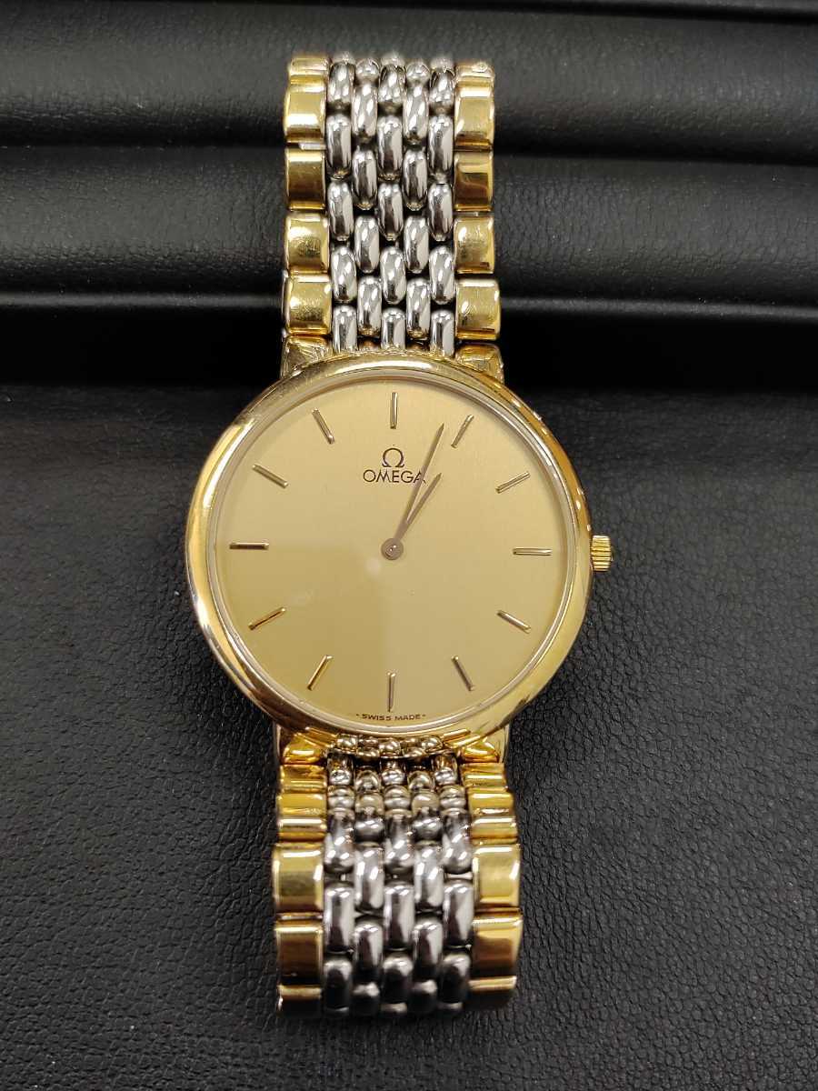 新作早割 3150 ジャンク品 OMEGA オメガ DE VILLE デビル クォーツ