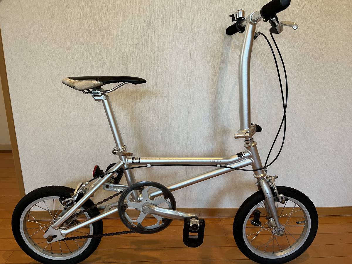 YS-11】バイク技術研究所 軽量ミニベロ 7.3kg シングル 14inc 希少 