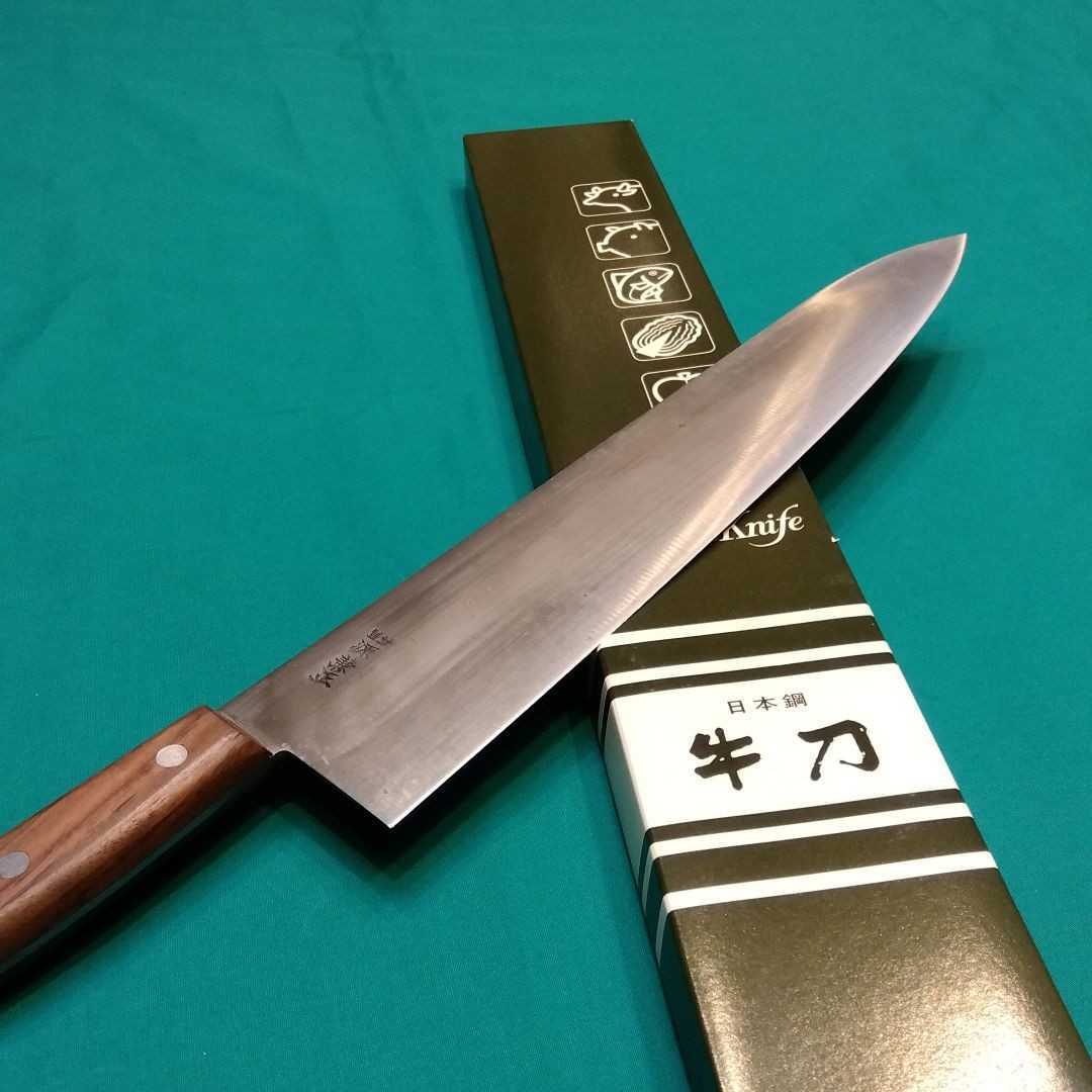 源為久 牛刀 300mm 240mm 2本セット 源助久 炭素鋼 つばなし 牛刀 源為久 牛刀 300mm 240mm 2本セット 源助久 炭素鋼 つばなし 牛刀