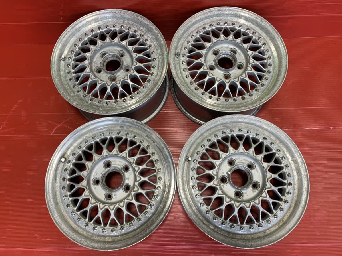 旧車 BBS Germany RS137/ RS225 16インチ 16x7JH2ET：45 16x8JH2ET：45 