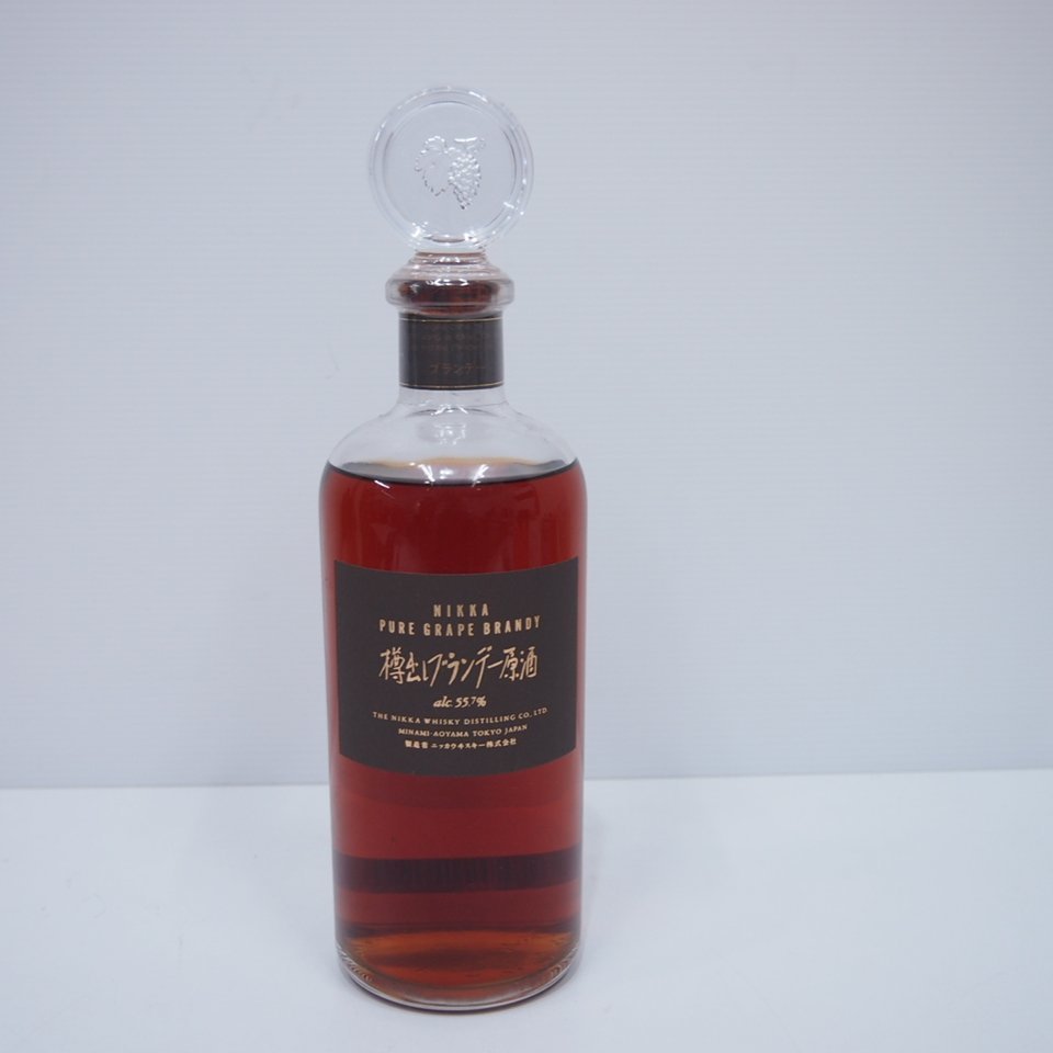 G19217D3R ☆ NIKKA PURE GRAPE BRANDY ニッカ 樽出しブランデー原酒
