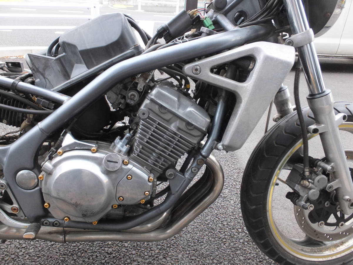 カワサキ バリオス 書付 実動 レストアベース 部品取り ZR250A