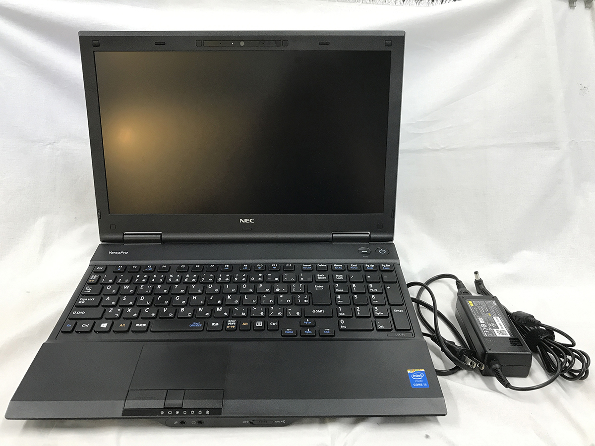 中古□15.6型 NEC VersaPro VK26TX-N[5-4210M/8G/HDD:500G/Sマルチ/カメラ/