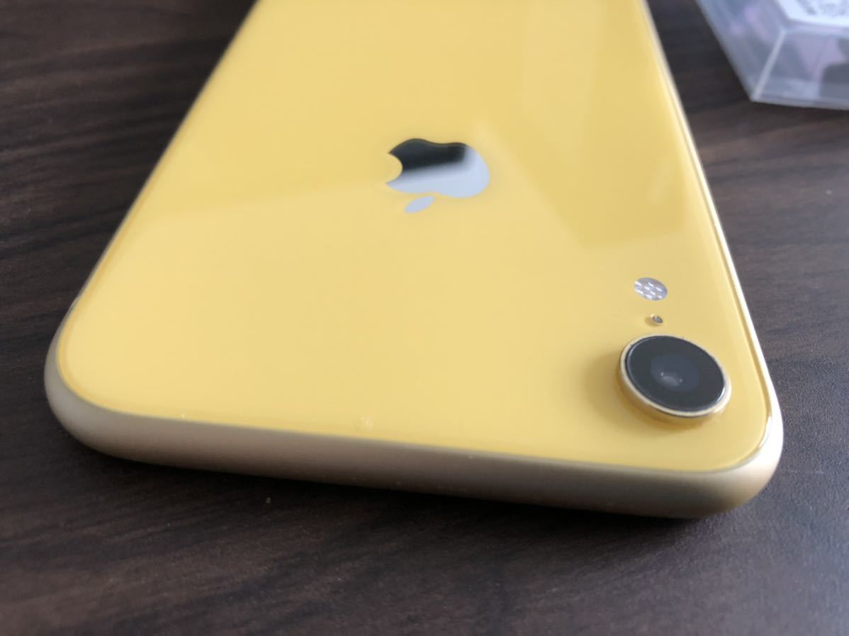 ソフトバンク認定中古品 Apple iPhone XR 128GB イエロー SIMフリー 