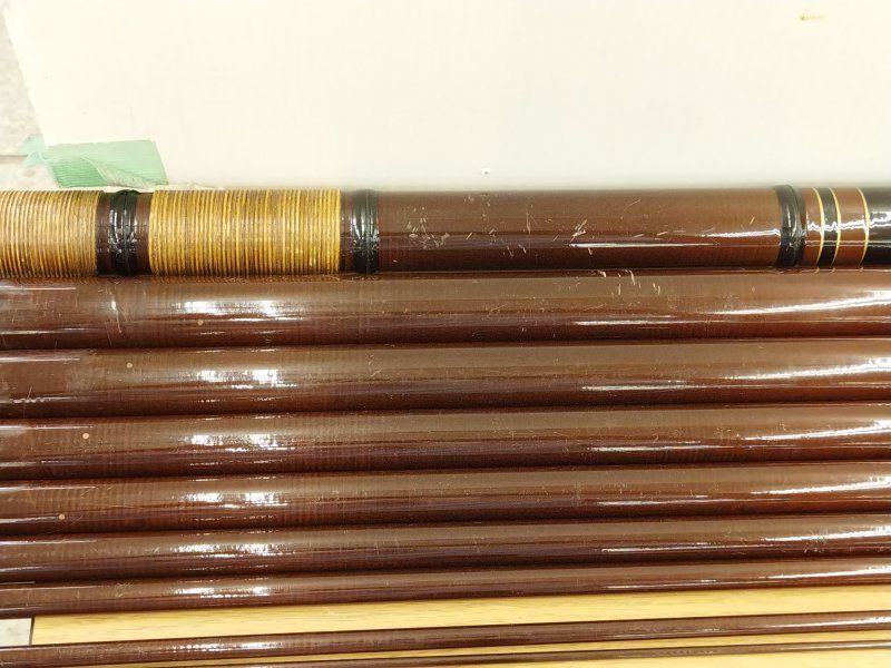 替え穂先付】DAIWA 銀影_硬調子_90 鮎竿 約905cm/先径2mm元径31mm