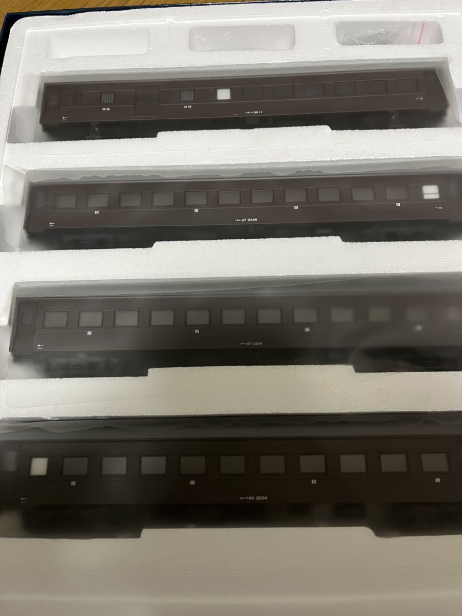（美品）天賞堂 JR 旧型客車【C】高崎車両センター 4輌セット HO 天賞堂 旧型客車 高崎車両センター Cセット(JR、国鉄車輌)｜売買